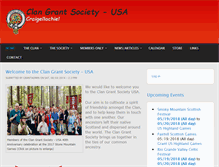 Tablet Screenshot of clangrant-us.org